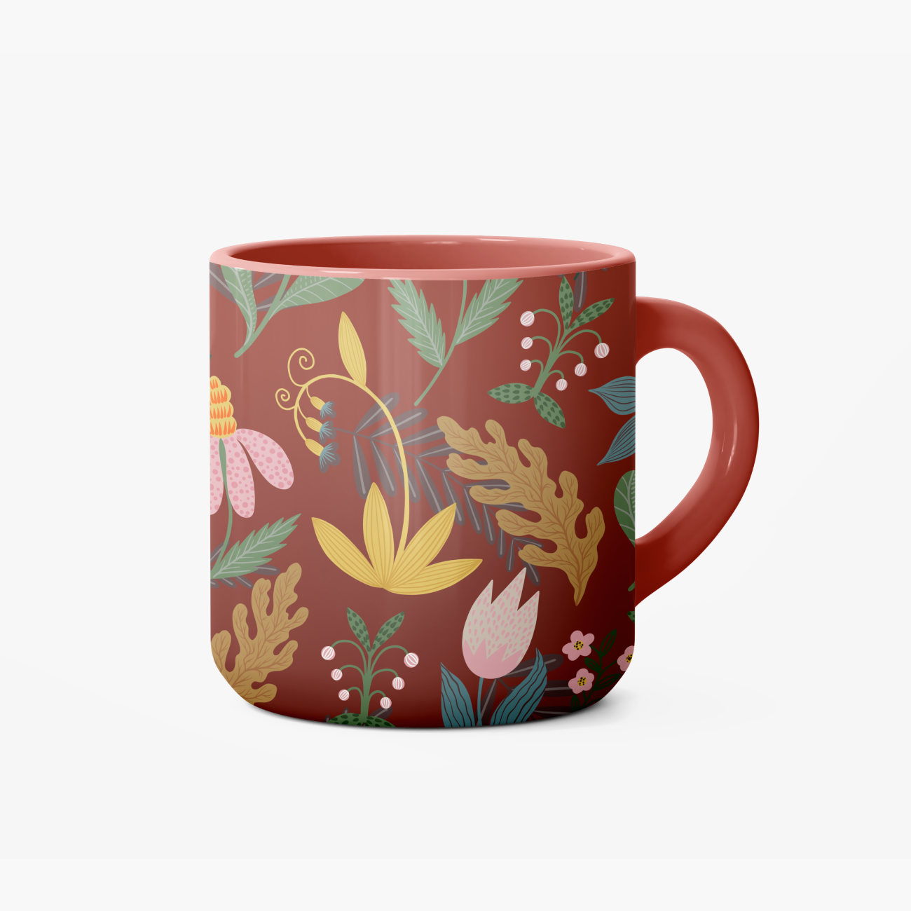 Flora Canva Mug