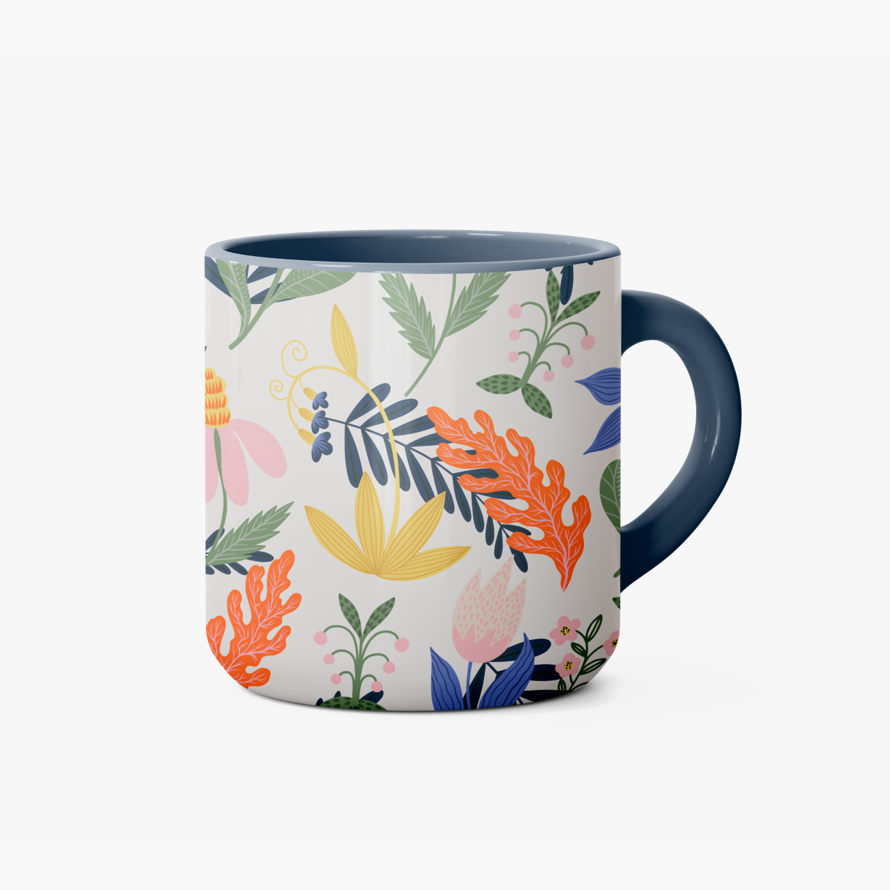 Flora Canva Mug