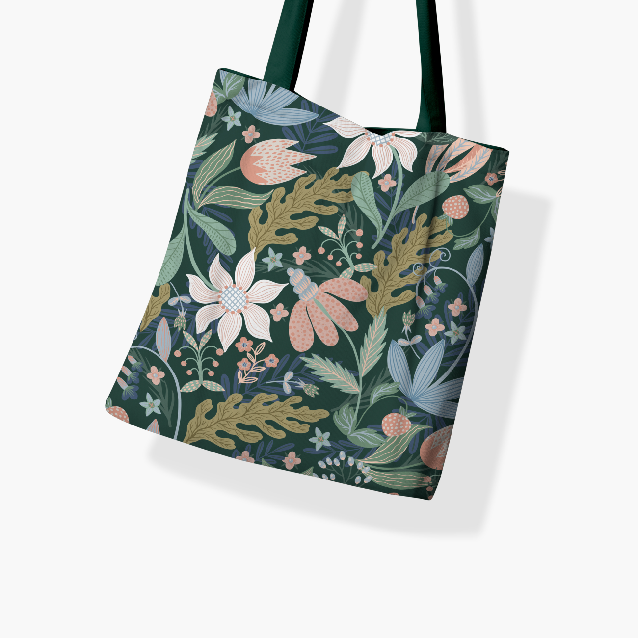 Flora Laguna Tote Bag