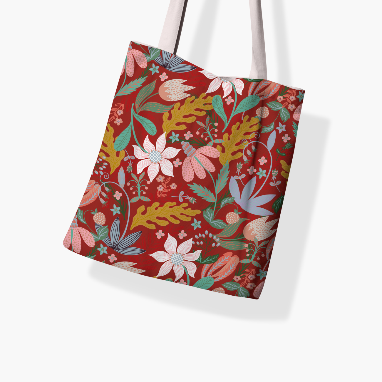 Flora Laguna Tote Bag