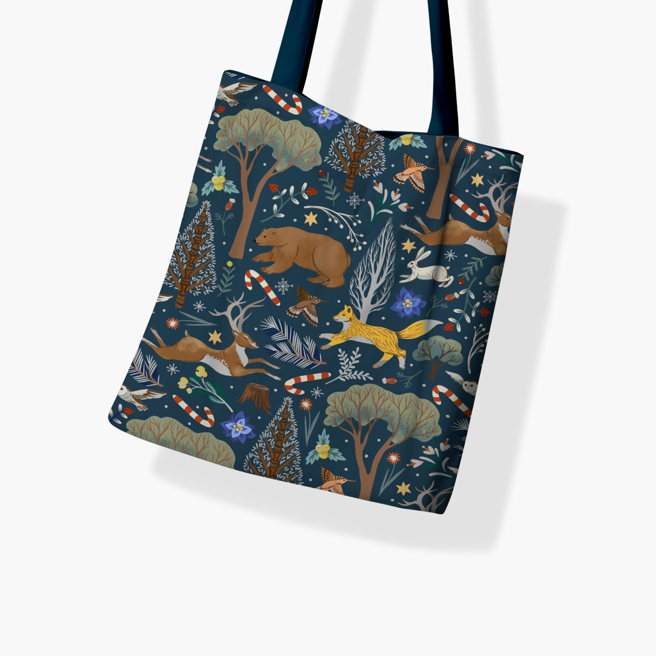 Animal Mingle Tote Bag